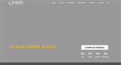 Desktop Screenshot of gdo.com.br